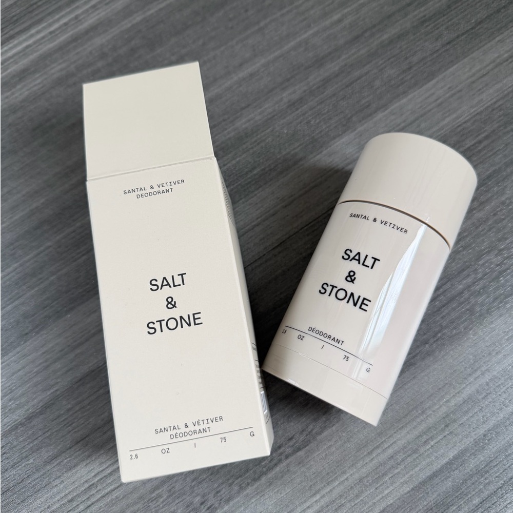 Salt & Stone Santal & Vetiver Deodorant Full Size 2.6 oz